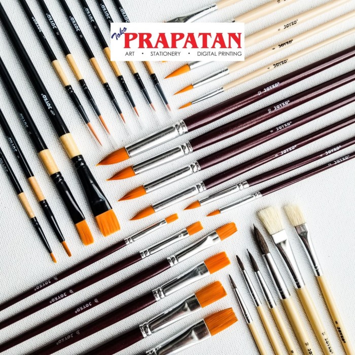 

Promo Promo Kuas Lukis Joyko Br-1 Br-3 Br-4 Br-5 Br-8 Br-9 Brush Set Paint Bergaransi