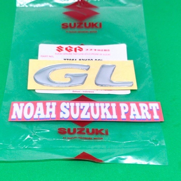 emblem logo GL suzuki splash asli sgp