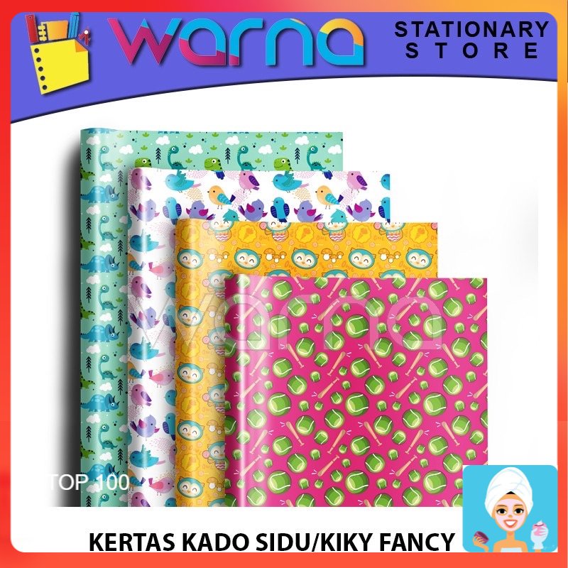 

[ML] KERTAS KADO SIDU SINAR DUNIA KIKY SANSAN WAWA (SATU LEMBAR UTUH)