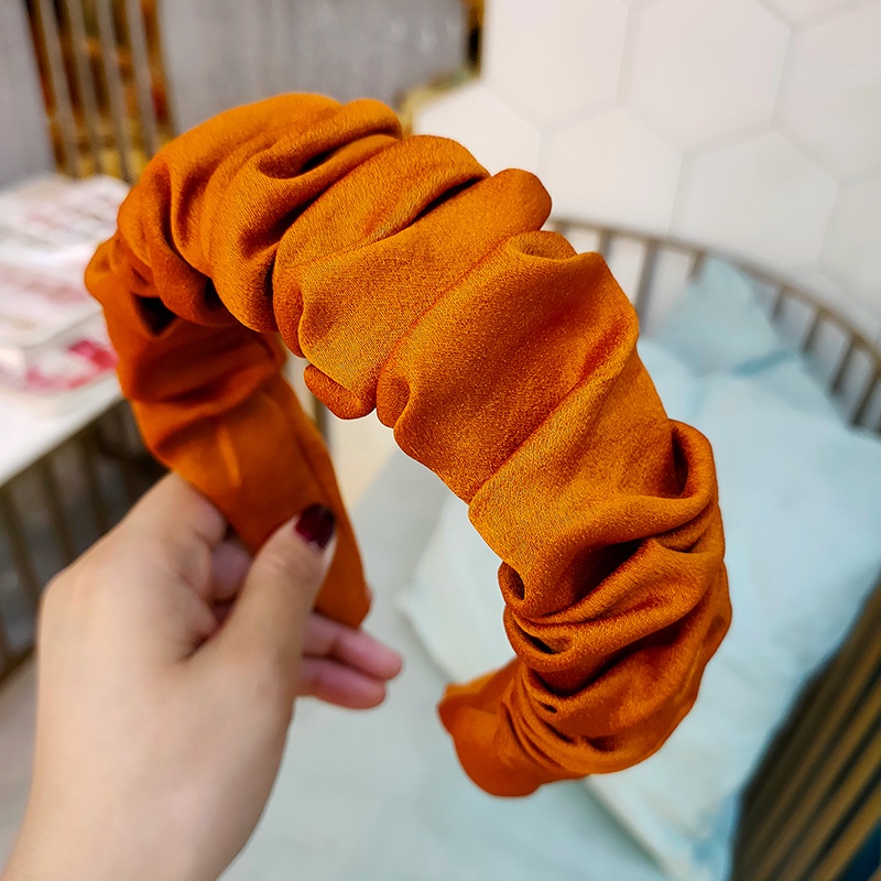 Caliloops Bando Bandana Kerut Scrunchie Nagita Korea Dewasa Zaina