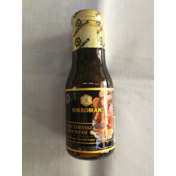 

Kikkoman saus Teriyaki lada hitam 300gr