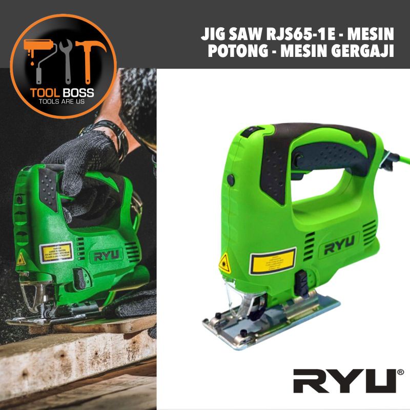 RYU MESIN POTONG - MESIN GERGAJI JIG SAW RJS65- 1E