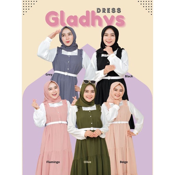 GLADHYS DRESS BY QALISHA HIJAB