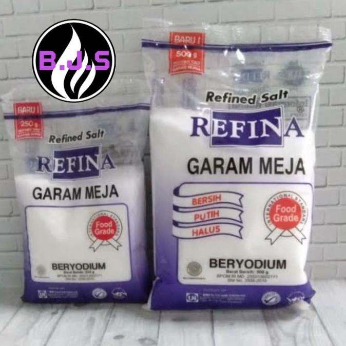 

DISKON GARAM MEJA REFINA 500GRAM DISCOUNT