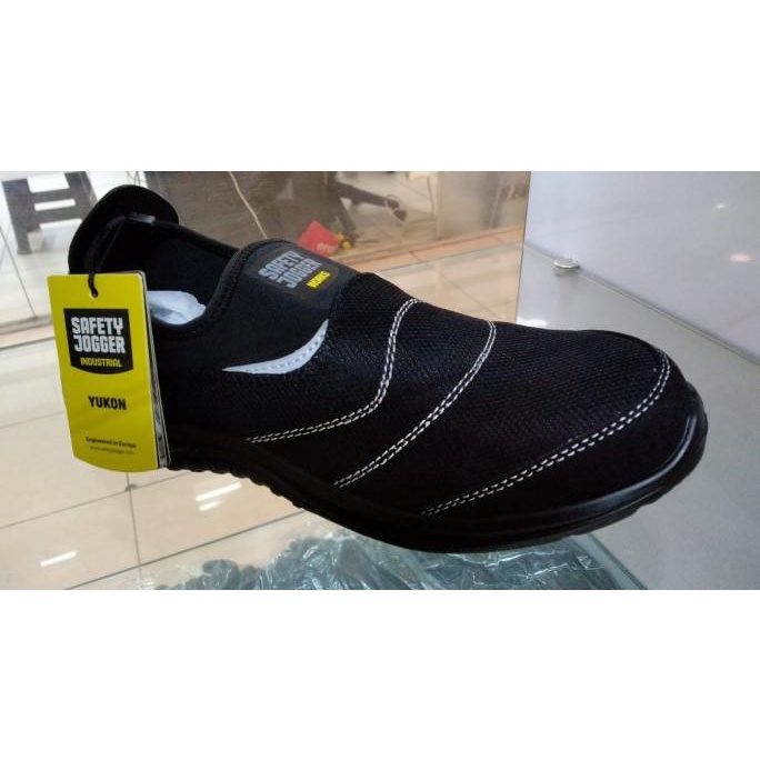 Jual Sepatu Safety Jogger Yukon Black S1P Shopee Indonesia