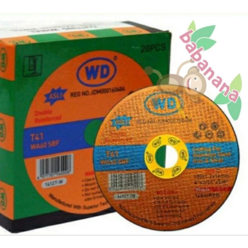 WD mata gerinda disc potong cutting wheel gurinda grinda