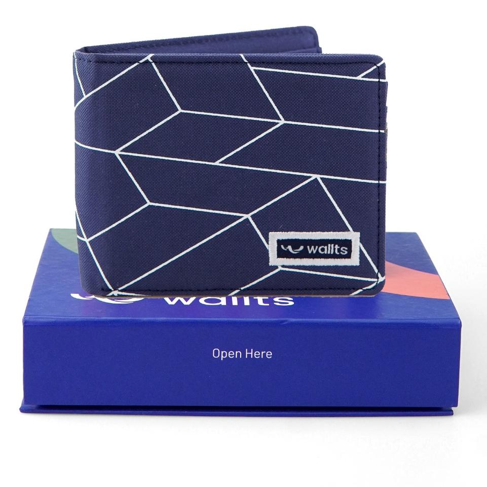 Termurah Wallts Keio Hexa Navy - Dompet Pria Dompet Lipat Pria Wallet Pria