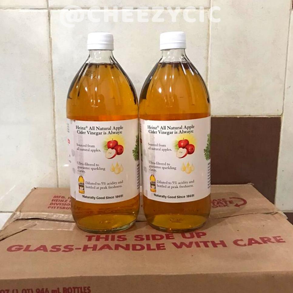 

Kepuasan Belanja--Heinz Apple Cider Vinegar - Cuka apel 946 ml