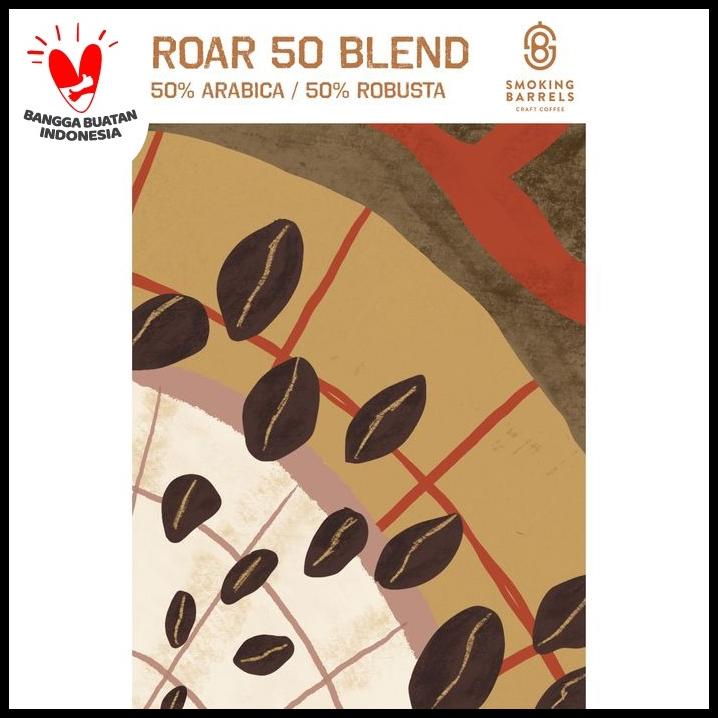 

Roar 50 Blend 1Kg -Dark Roast Biji Kopi Bahan Es Kopi Susu