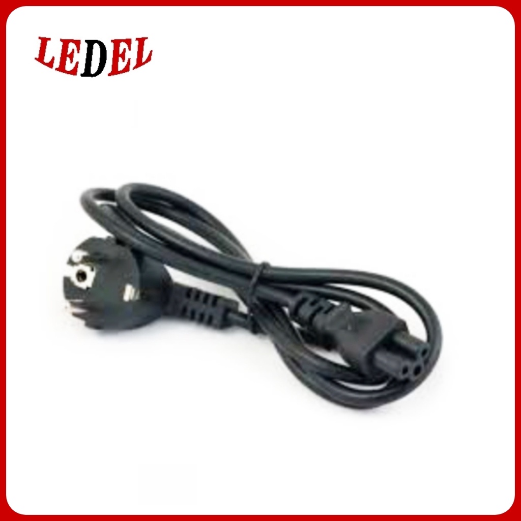 Kabel power adaptor laptop cable power cord notebook charger laptop 3 lubang 1.5meter