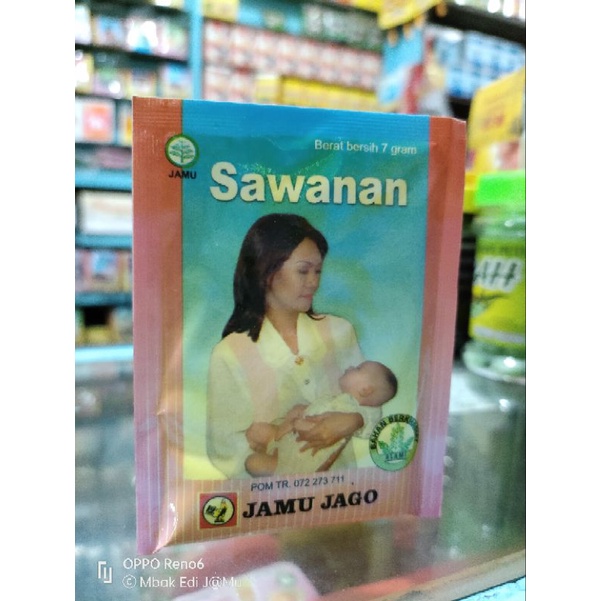 

Jamu cap jago Eceran Sawanan 1 sachet