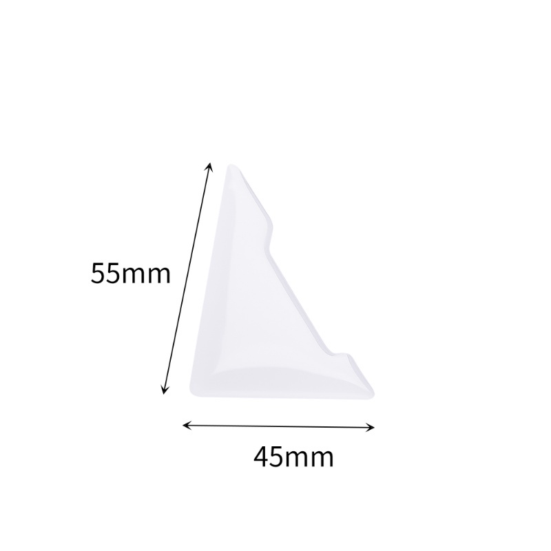 2pcs / Set Bumper Pelindung Sudut Pintu Mobil Bahan Silikon Anti Tabrakan