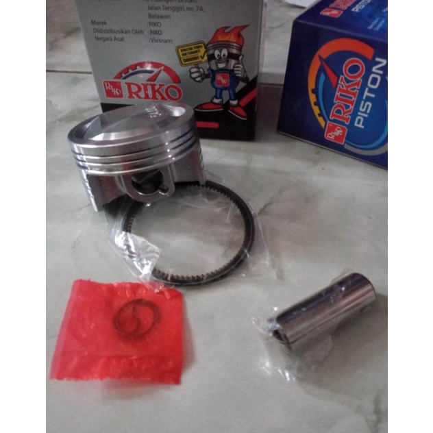 PISTON KIT SEHER SET RING BORE UP DEC 52/52,5/53,53,5/54/54,5/55/55,5 MM PEN 13 YAMAHA MIO J MIO GT 