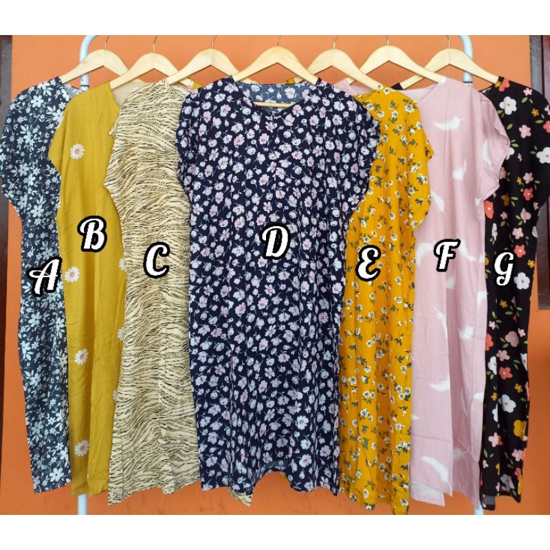 Daster Wanita Kekinian Bahan Rayon