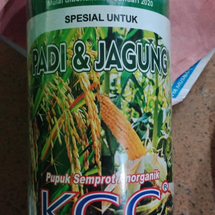 ORIii PUPUK CAIR KCC PADI DAN JAGUNG 1LT .a<