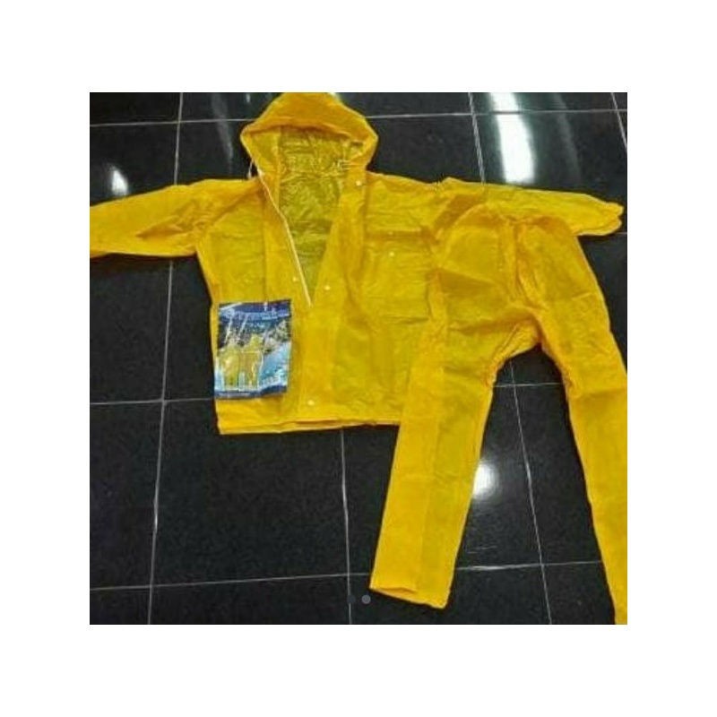 Jas Hujan / Mantel Ghana Baju Celana 1set Super Tebal