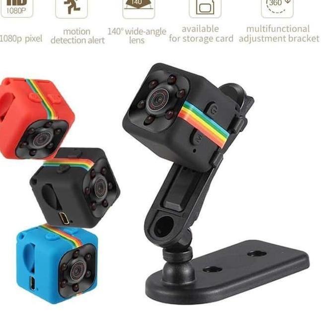 Murah Baru Spy Cam Mini Camera SQ11 HD Camcorder 1080P Night Vision Mini DV Kamera Keamanan - camera mni sq 11