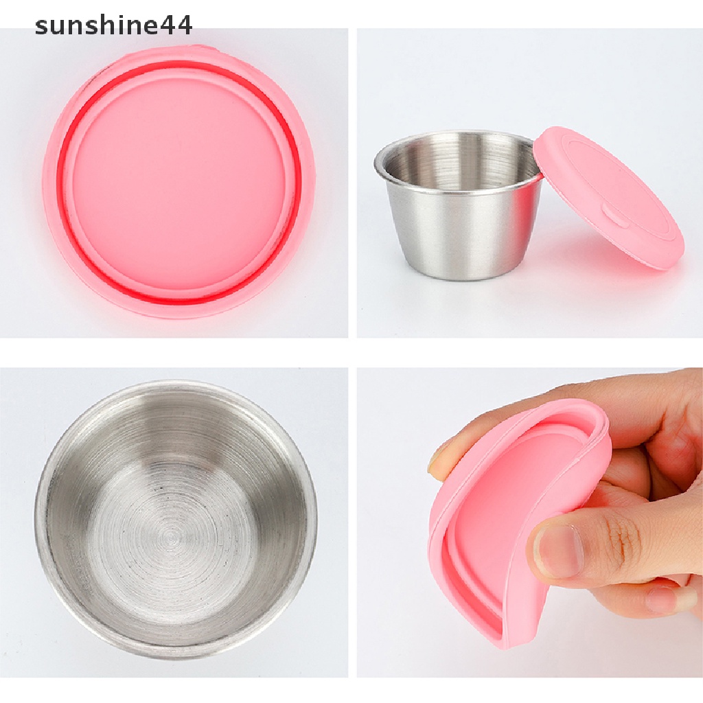 Sunshine Mangkuk Saus / Bumbu Bahan Stainless Steel