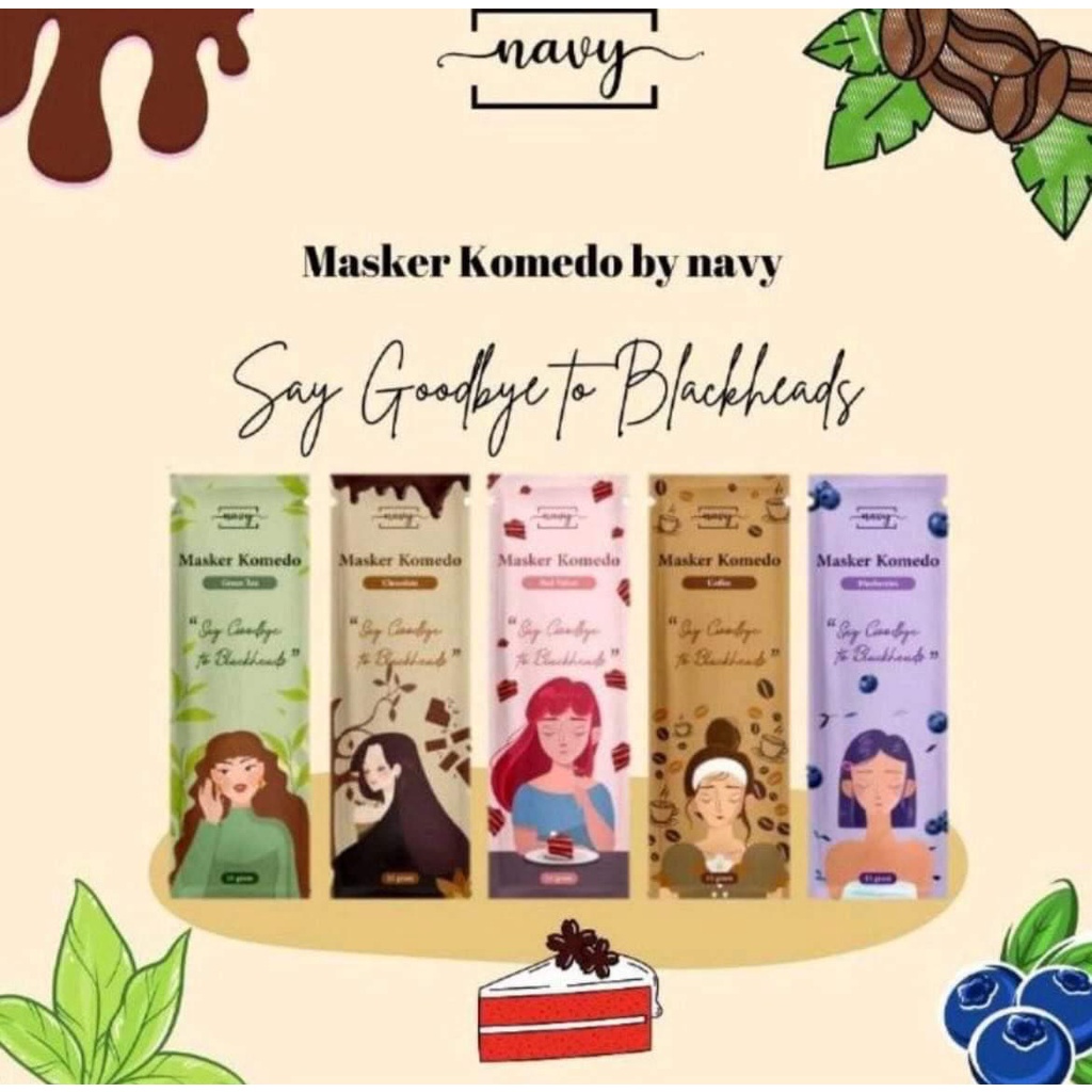 (BELI 2 FREE SPATULA) NEW MASKER KOMEDO BY UMIKYO / MASKER KOMEDO BY NAVY / MENGANGKAT KOMEDO