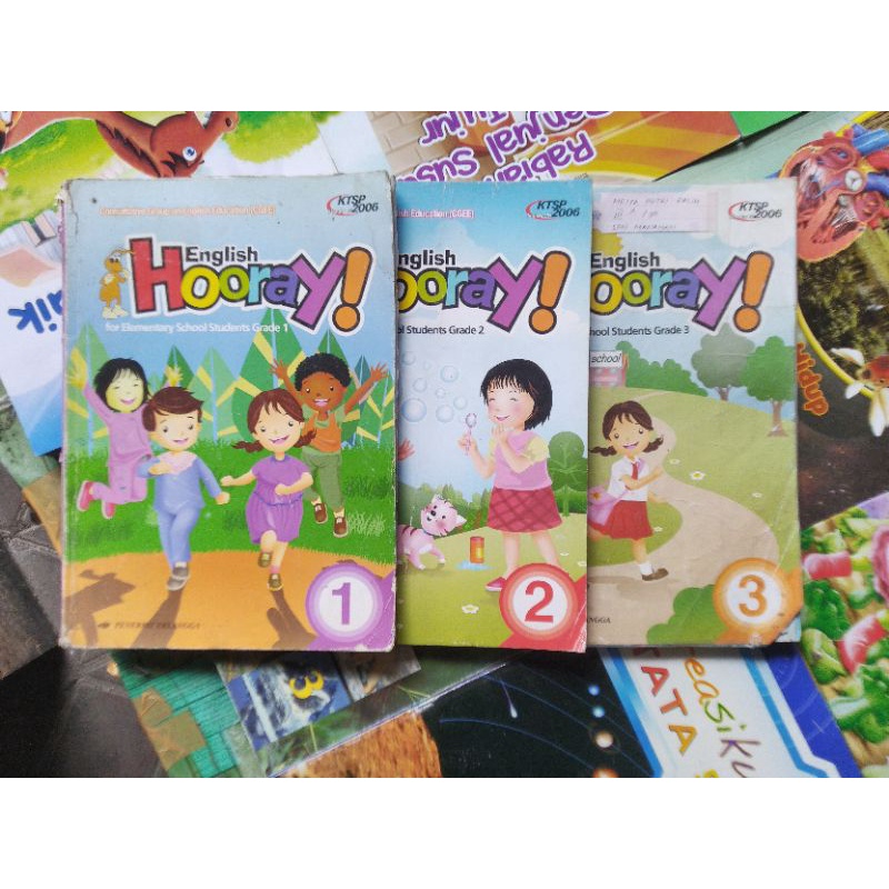 PAKET BUKU BAHASA INGGRIS SD (3 BUKU)