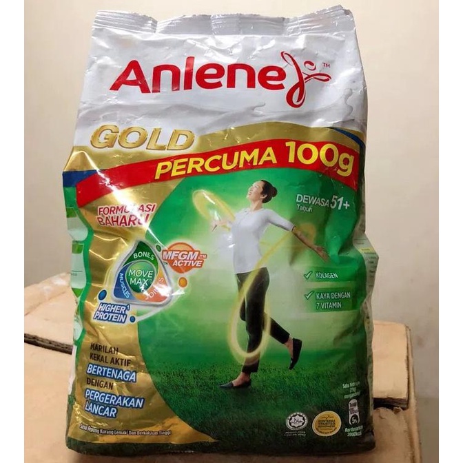 

[ COD ] Susu Anlene Gold 1,1 kg
