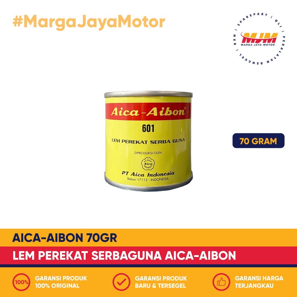 Lem Aica Aibon 70gr Lem Perekat Serbaguna Aica Aibon