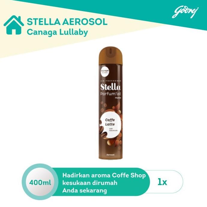 Jual Stella Aerosol Pengharum Ruangan Caffe Latte Ml Ml Isi