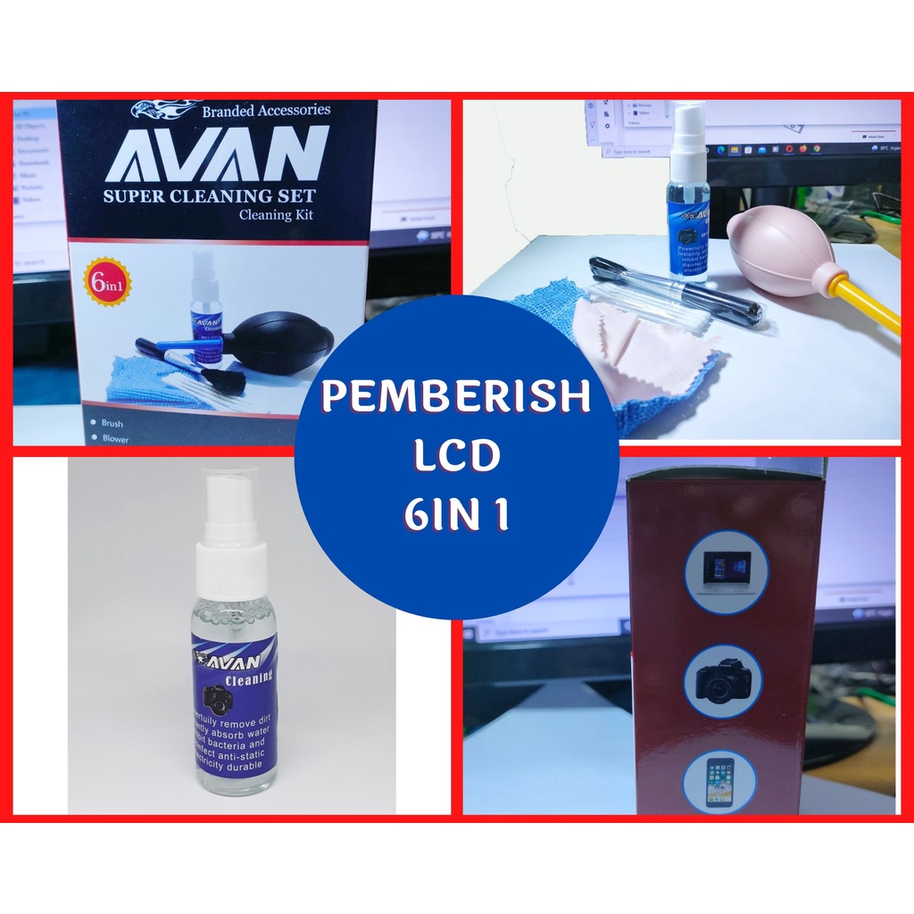 Cairan Spray Pembersih Layar Komputer,Tv,Laptop LCD Screen, Camera Lensa