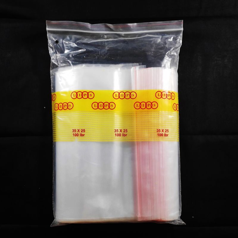 Plastik Zip Lock / Plastik Klip Uk 25x35 Isi 100 Lbr