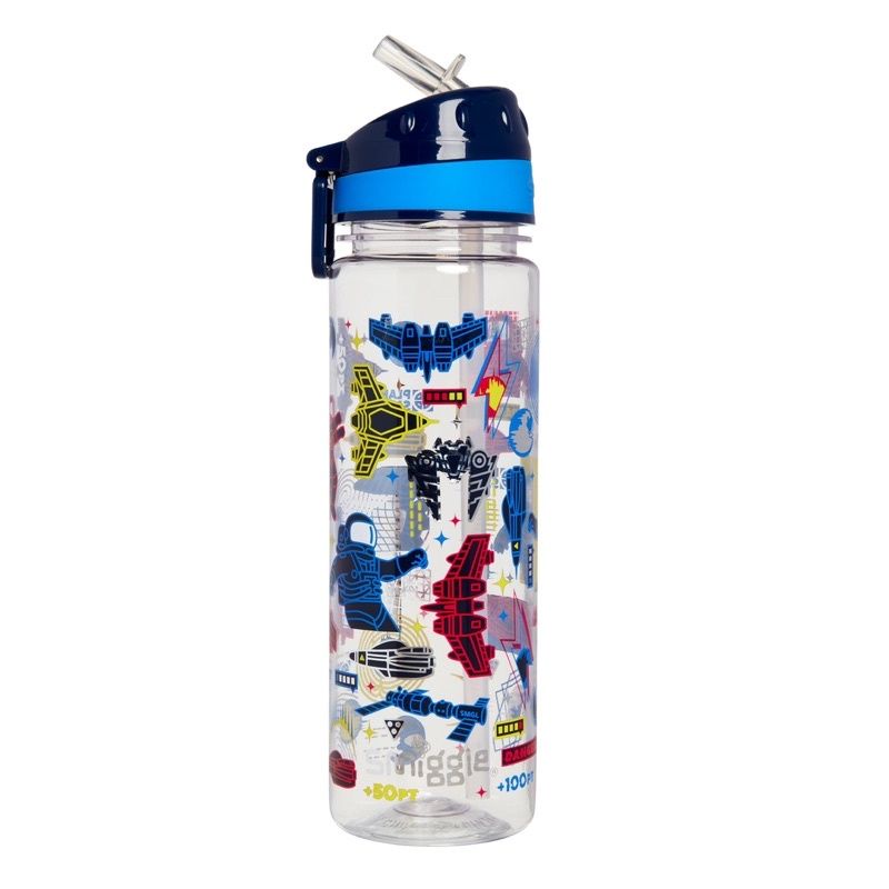 SMIGGLE WATER BOTTLE BEYOND DRINK ASTRONAUT 650ml , BOTOL MINUM SMIGGLE BEYOND DRINK ASTRONOT, NEW, 