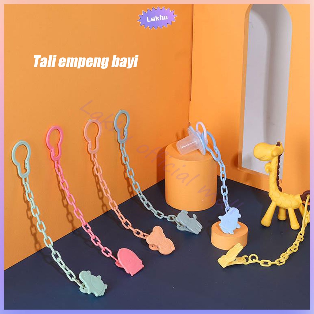 Lakhu Tali Rantai empeng bayi/Klip rantai penjepit dot bayi rantai teether bayi