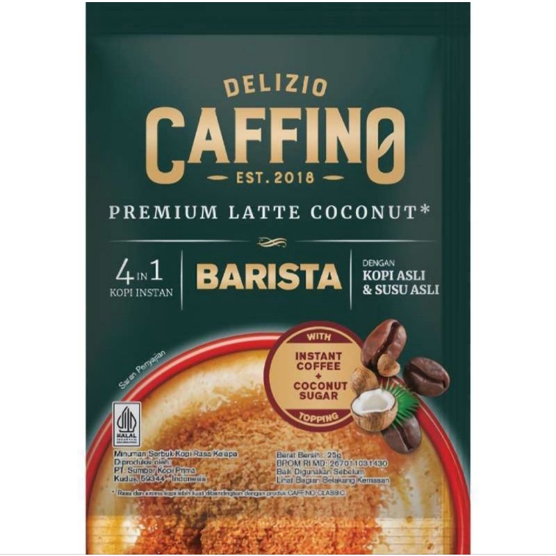 

Caffino Premium Latte Coconut (10 Sachet)