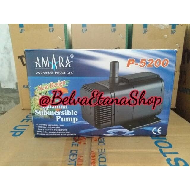 Amara AA P-5200 AMARA AA P-5200 Pompa Kolam Pompa Aquarium Pompa Hidroponik Pompa Celup Aquarium