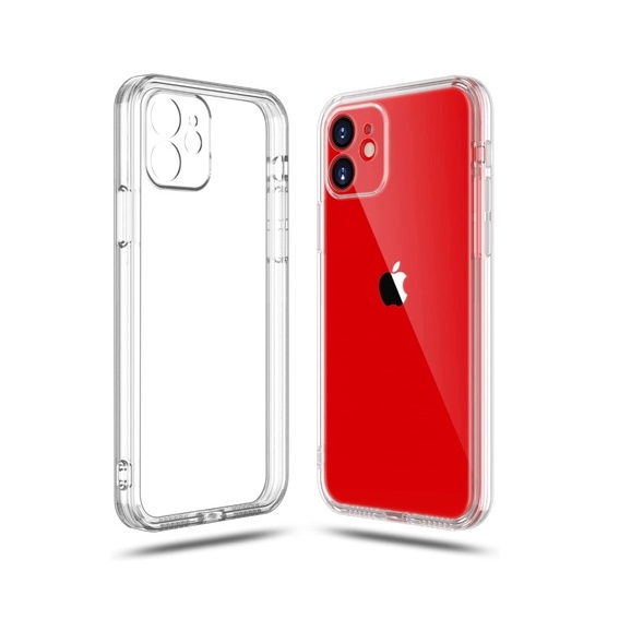 Baru! Case Transparant Compatible with iPhone 11 11Pro 11 Pro max X Xs Xr Xsmax 7+ 8+ 6+ 6s+ 7g 8g 6 6g 6s 5 5g 5s SE 2 3 Case And Shockproof Thin Silicone Cover, Yellowing-Resistant Slim Transparent TPU Phone Case, Protecth Protector, Plastic Promax Plus