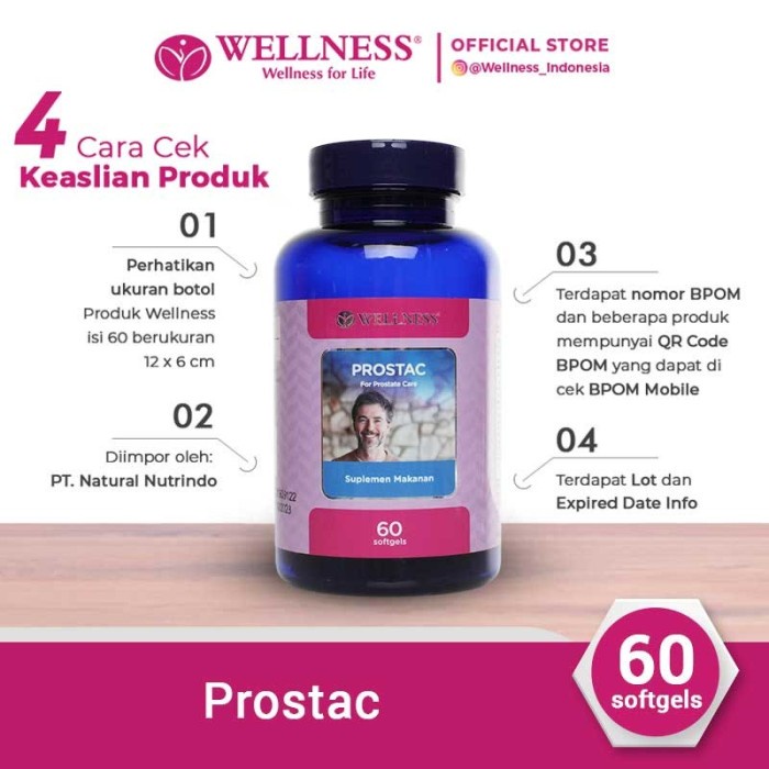 Wellness Prostac 60 Softgels