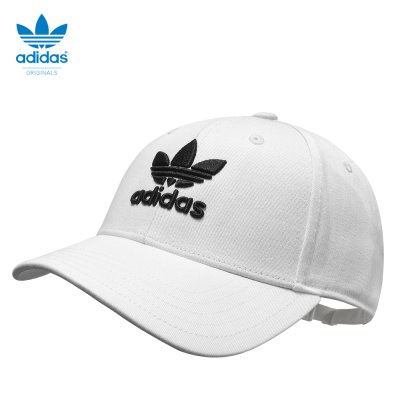Topi Adidas Trefoil Classic Baseball white Cap Original