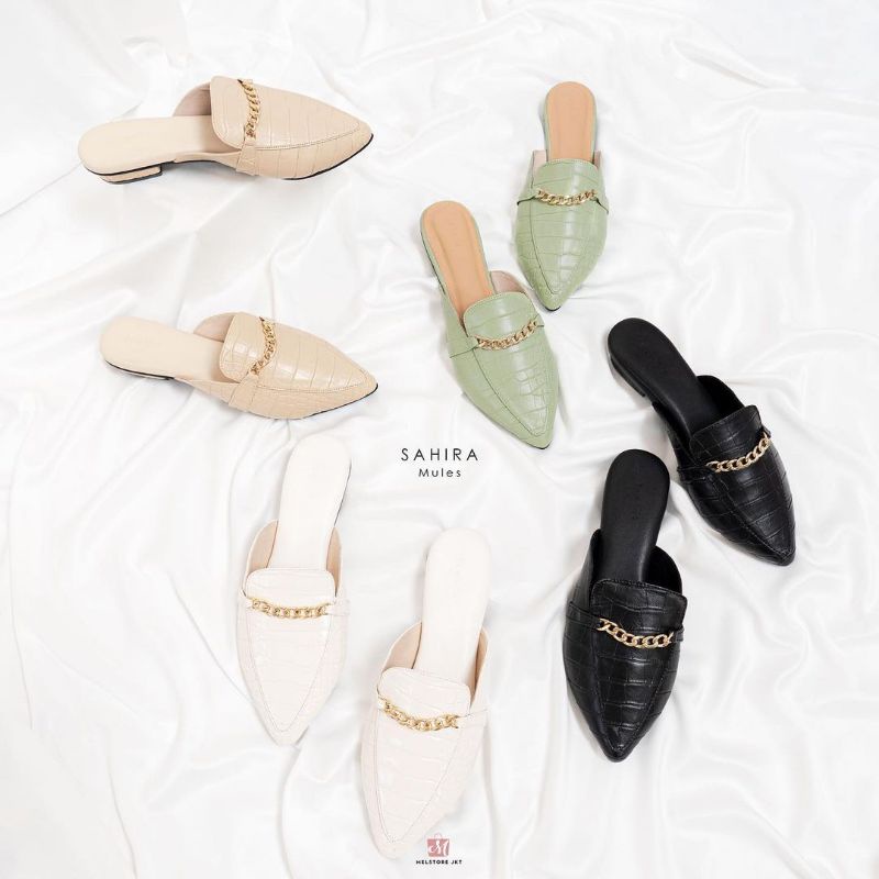 Damelia Sahira Mules Sandal Wanita Melstore Jkt