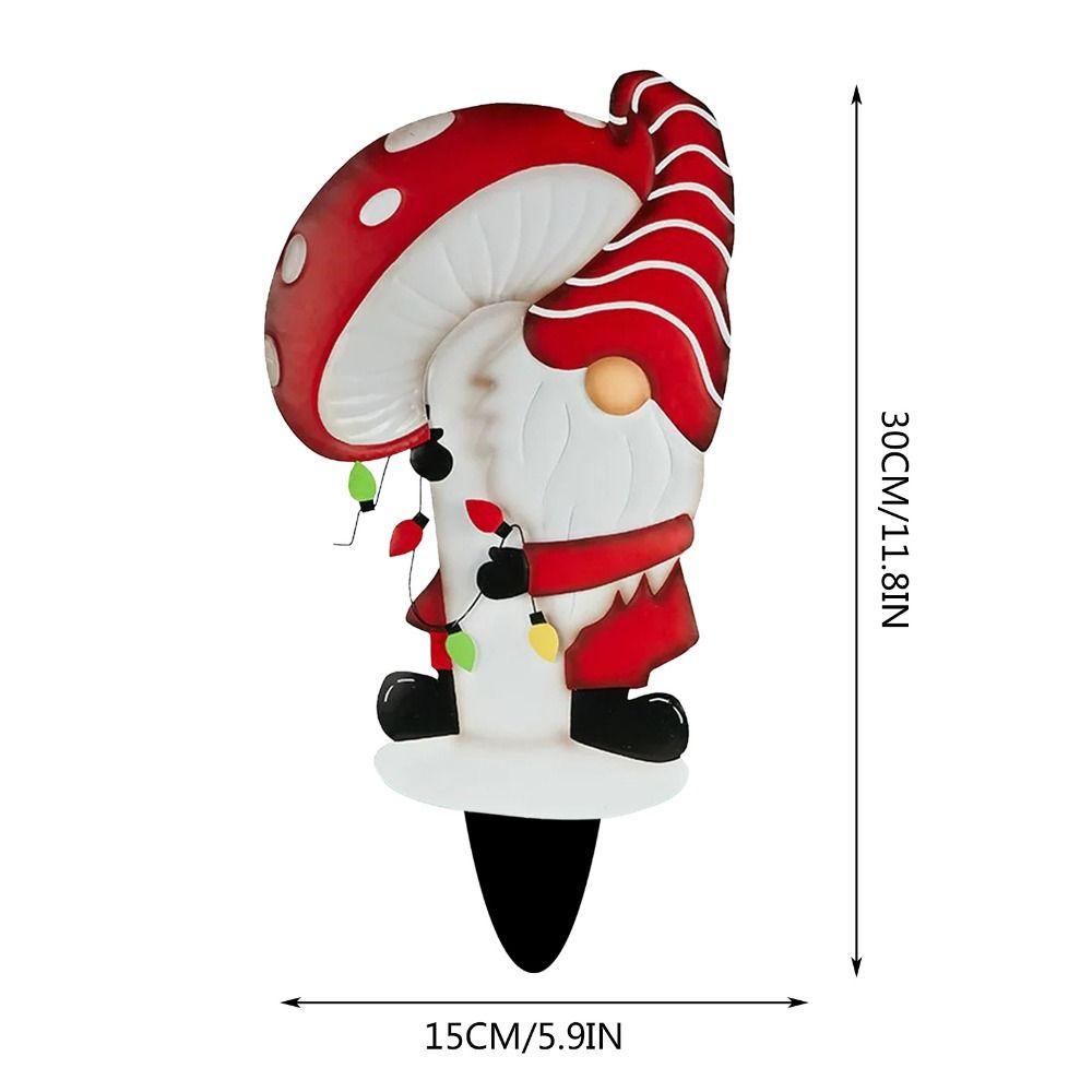 Populer Pasak Hias Natal Pesta Lantai Santa Claus Stainless Steel