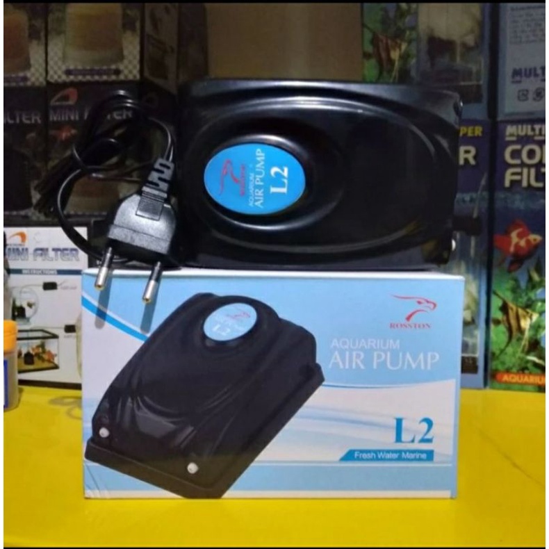 Rosston Aquarium Airpump/Pompa Aerator/L2