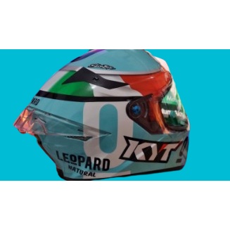 SPOILER HELM KYT TT COURSE 3D-SPOILER HELM PUTIH-SPOILER HELM MURAH-SPOILER HELM KYT