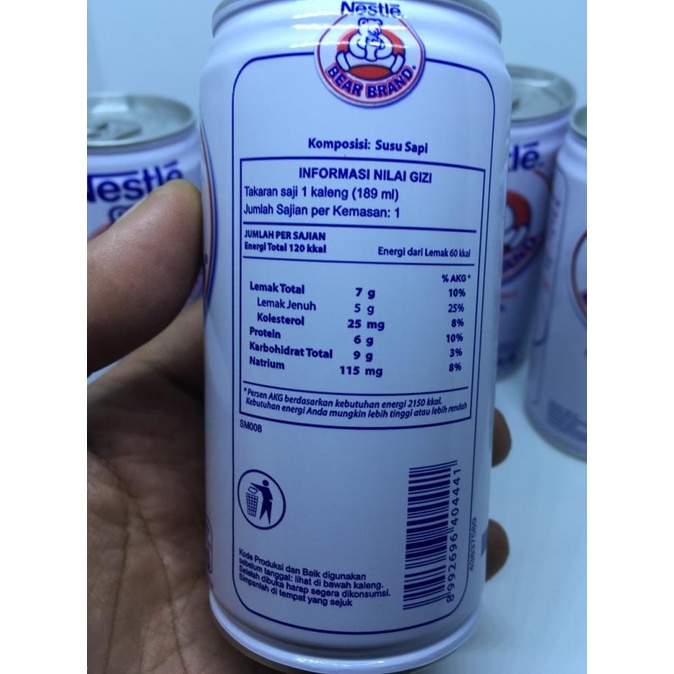 

Buruan beli] Bear Brand Susu Beruang 189 ml termurah/ susu murni/ susu anti virus