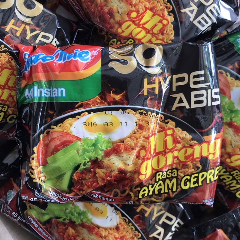 

Indomie Goreng Rasa Ayam Geprek