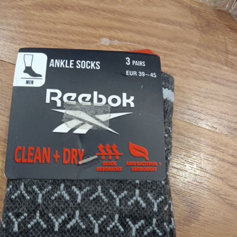 kaos kaki reebok men ANKLE SOCKS