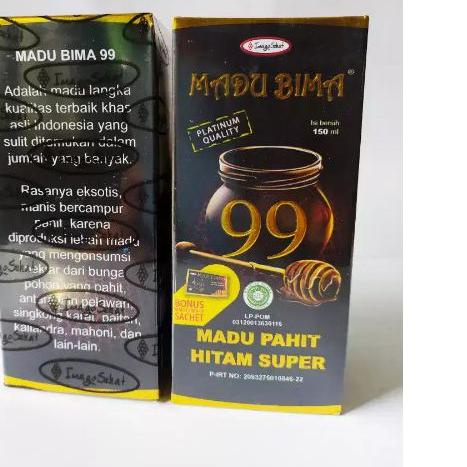 

Bima 99 ASLI Madu Hitam Pahit Super