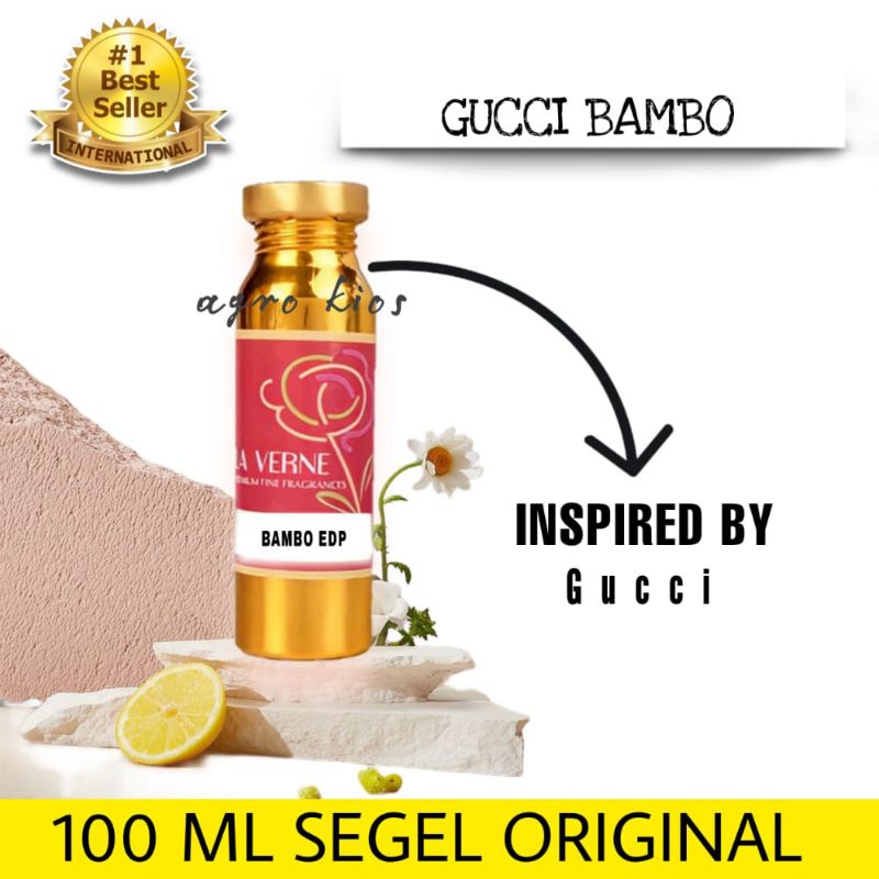 BIBIT MINYAK WANGI GUUCCI 100ml ORIGINAL GUCCI BAMBOO EDT - BAMBOO EDT