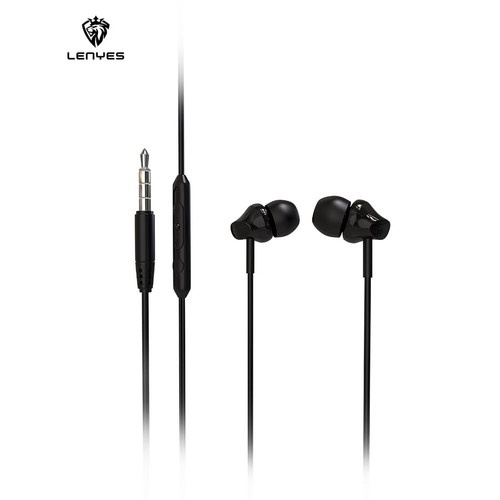 Stylish Earphones LENYES LF36 LF-36 Handsfree EarBuds Super Bass