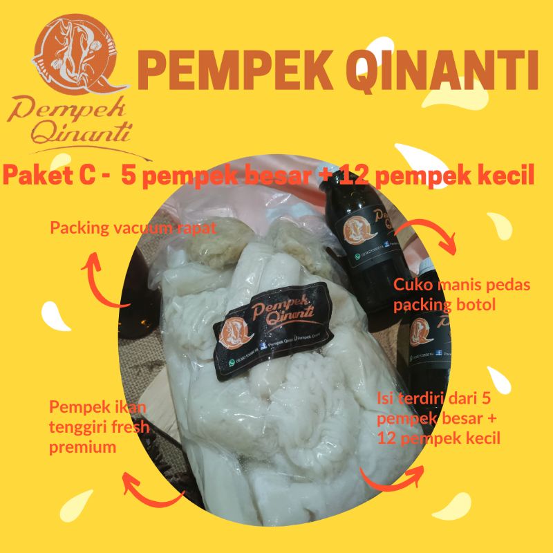 

PAKET C PEMPEK QINANTI / PEMPEK PALEMBANG