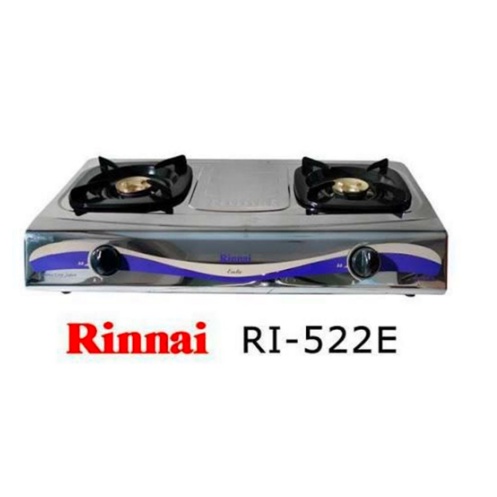 Kompor Gas Rinnai 2 Tungku Type RI522E