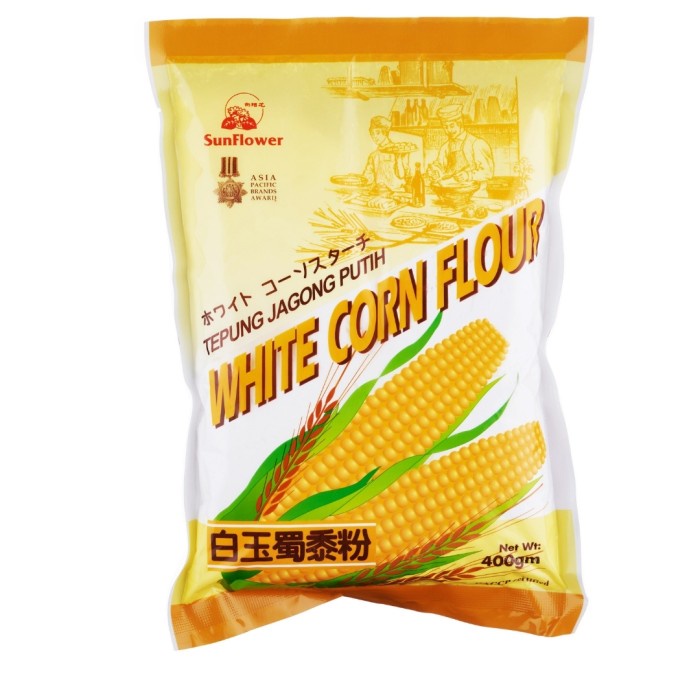 

Tepung Sunflower White Corn Flour 400G - Tepung Jagung