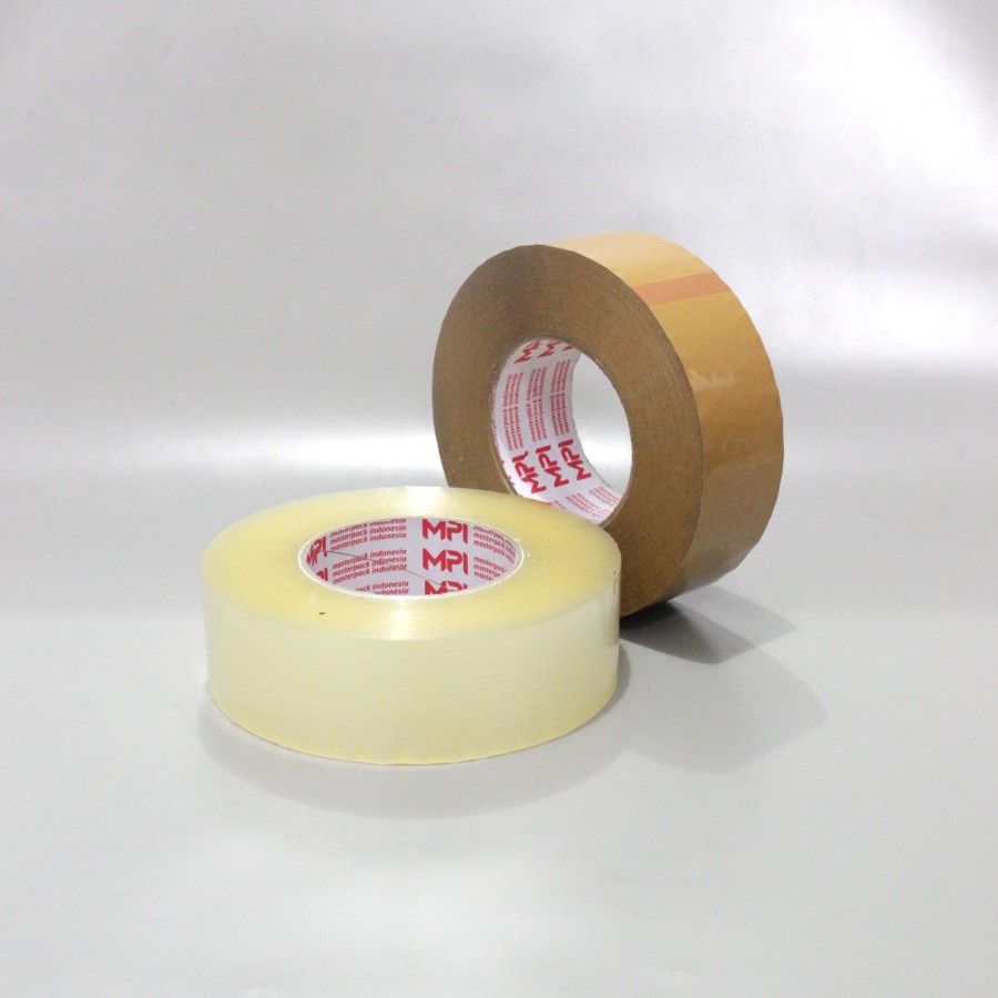 

Lakban Bening - Lakban Cokelat 45 mm x 300 Yard Master Pack Indonesia